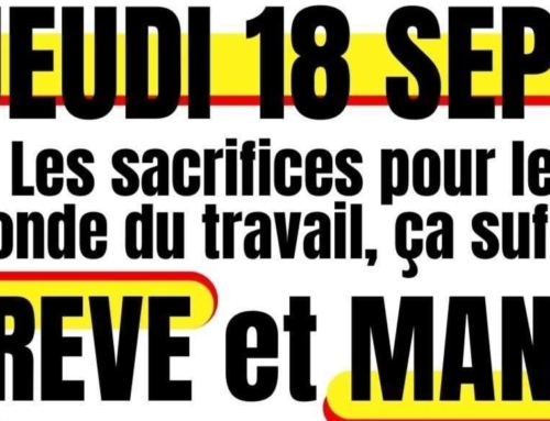 grève le 18 septembre